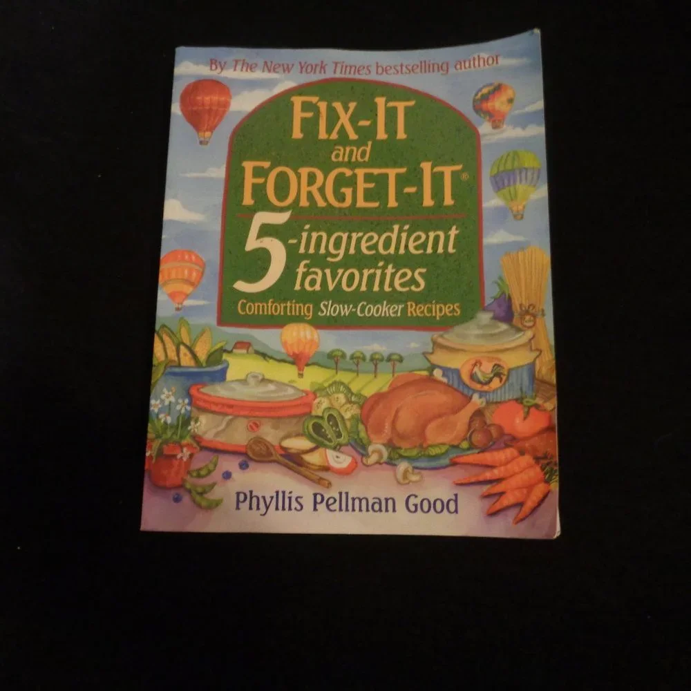 BOOK FIX-IT AND FORGET-IT 5 INGREDIENT FAVORITES SLOW COOKER RECIPES BY …